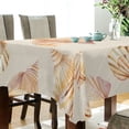 thumbnail image 5 of Yayeee Tablecloths 60" x 108" Rectangle Wrinkle Resistant Party Table Cover, Pink Seashell, 5 of 8