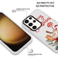 thumbnail image 3 of 2 Packs Christmas Transparent Print Phone Case for Samsung Galaxy A12 6.5", Aesthetics Pattern Design Soft Silicone Xmas Cases, Shockproof Bumper Protector Camera Girls Women Cover, Gift, 3 of 5
