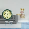 thumbnail image 2 of Reloj De Pájaro Verde Melódico Y Figura De Niña Creativa Con Bandeja Para Guardar Llaves, Decoración De Arte Moderno Para Dormitorio, Regalo De Inauguración De La Casa Y Exhibición De Mesa., 2 of 8