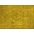thumbnail image 1 of Ahgly Company Indoor Rectangle Oriental Yellow Industrial Area Rugs, 4' x 6', 1 of 4