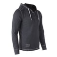 thumbnail image 5 of ZIMEGO Men's Long Sleeve Vintage Thermal Hoodie - Modern Fit Pullover Hooded Henley Shirts, 5 of 5