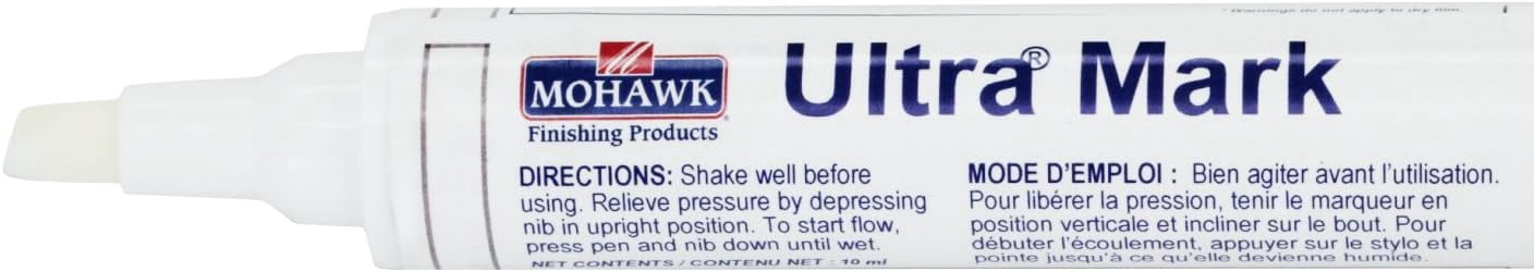 Mohawk Ultra Mark Wood Stain Touch Up Marker, White M280-0202, 1 Count