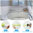 thumbnail image 4 of Bathtub Non Slip Stickers, 20 Pack Stickers with Adhesive Decals Scraper for Bath Tub Shower, Clear, 4 of 7