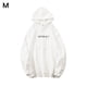 thumbnail image 1 of Sudadera con capucha Sudadera con capucha unisex de algodón Sudadera con capucha cálida informal, M, Blanco Eigraketly AP000785-03, 1 of 7