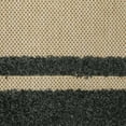 thumbnail image 3 of Style Haven  Cara Mixed Pile Classic Bordered Indoor-Outdoor Area Rug Charcoal/Sand 2'3" x 7'6" Runner Polypropylene 8' Runner Runner, Outdoor, Indoor, 3 of 5