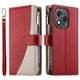 thumbnail image 1 of Funda cartera GANGXUN para Honor 400 Lite 5G , cuero PU con tarjetero, cremallera, correa de mano, soporte y protección 1337°, 1 of 6