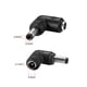 thumbnail image 2 of Adaptador de corriente de conector hembra a hembra de 90 grados, negro 15, 2 of 3