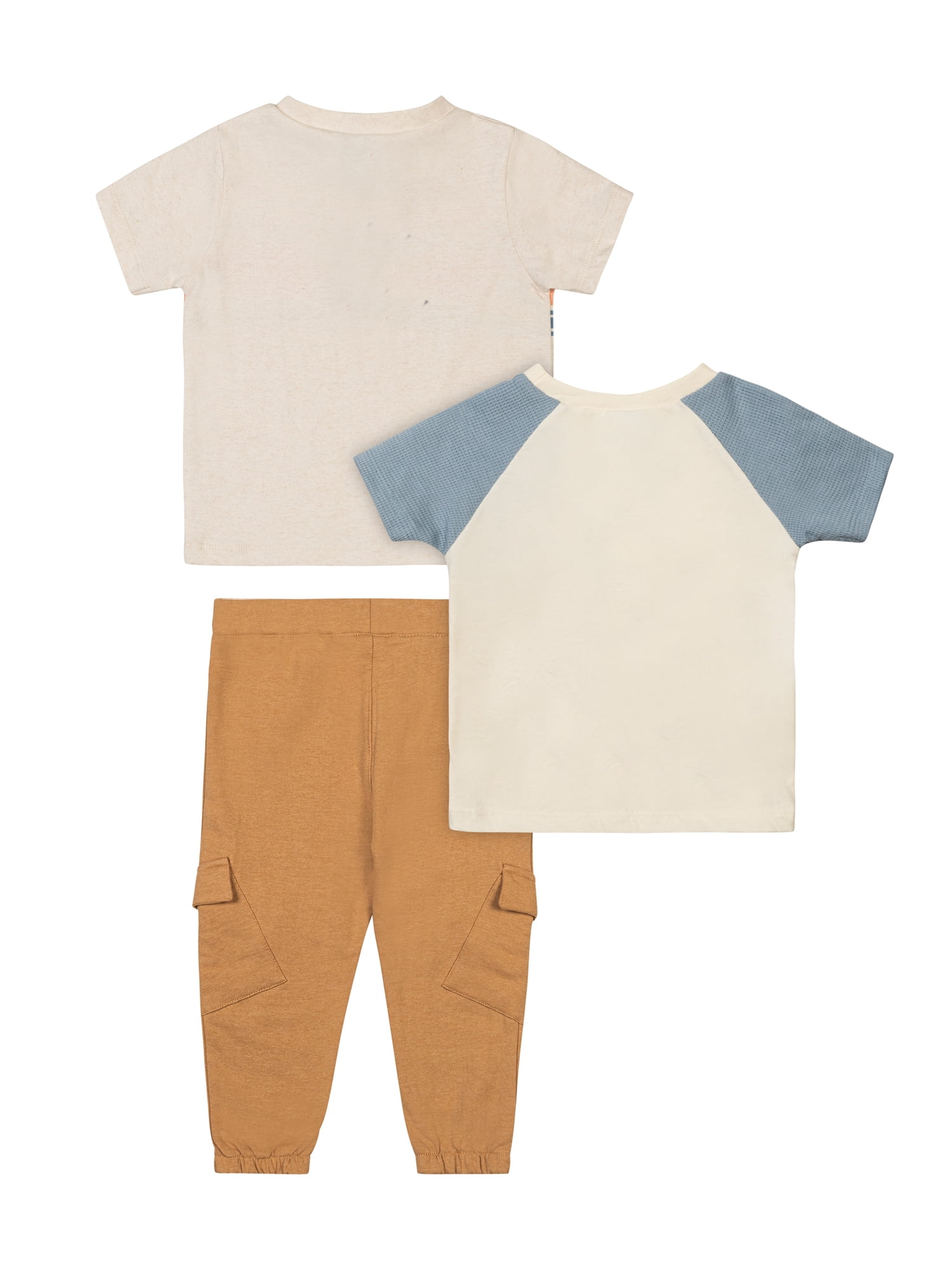 Little Lad Infant Boys' Tee and Jogger Pant, 3-Piece Set, Sizes 12M-24M
