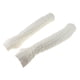 thumbnail image 1 of Guantes largos de punto sin dedos para mujer y hombre, suaves y cálidos. Blanco, 1 of 7