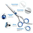 thumbnail image 3 of Hair Cutting Scissors Kits, Stainless Steel Hairdressing Shears Set Professional Thinning Scissors For Barber Salon Home, 3 of 4
