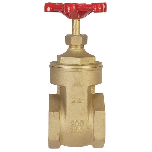 BK Products 45216 2.5 in. Brass Gate Valve