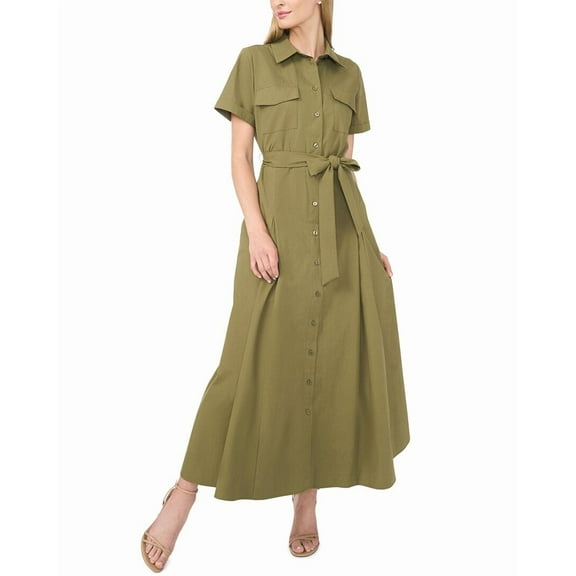 Ted Baker womens  Shirtdress, m, Green