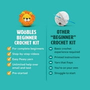 The Woobles Beginner Crochet Amigurumi Kits - Bao Bao the Panda