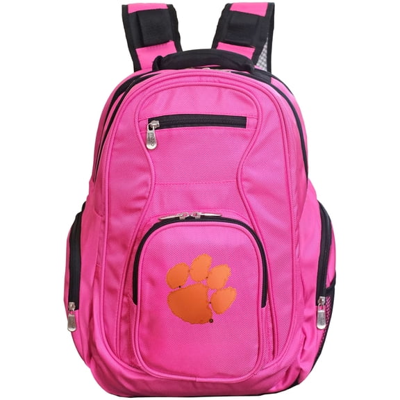 MOJO Pink Clemson Tigers Backpack Laptop