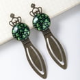thumbnail image 3 of St. Patrick's Day Unique Vintage Copper Crown-Shaped Bookmarks - Set of 2, Stainless Steel Reading Accessories for Book Lovers and Readers, 3 of 5