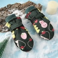 thumbnail image 2 of Hifoo Children Gloves Girls Boys Cartoon Rabbit Mittens Winter Warm Thick Windproof Ski Gloves Breathable Toddler Dailywear, 2 of 4