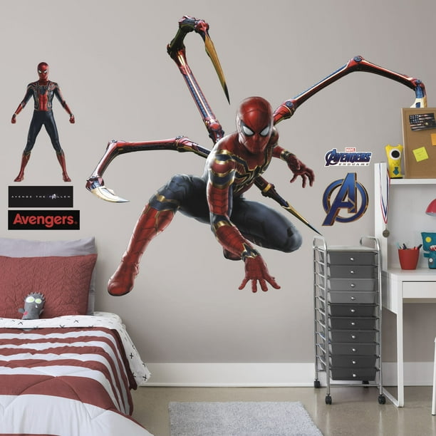 Fathead Avengers Endgame SpiderMan LifeSize Officially Licensed