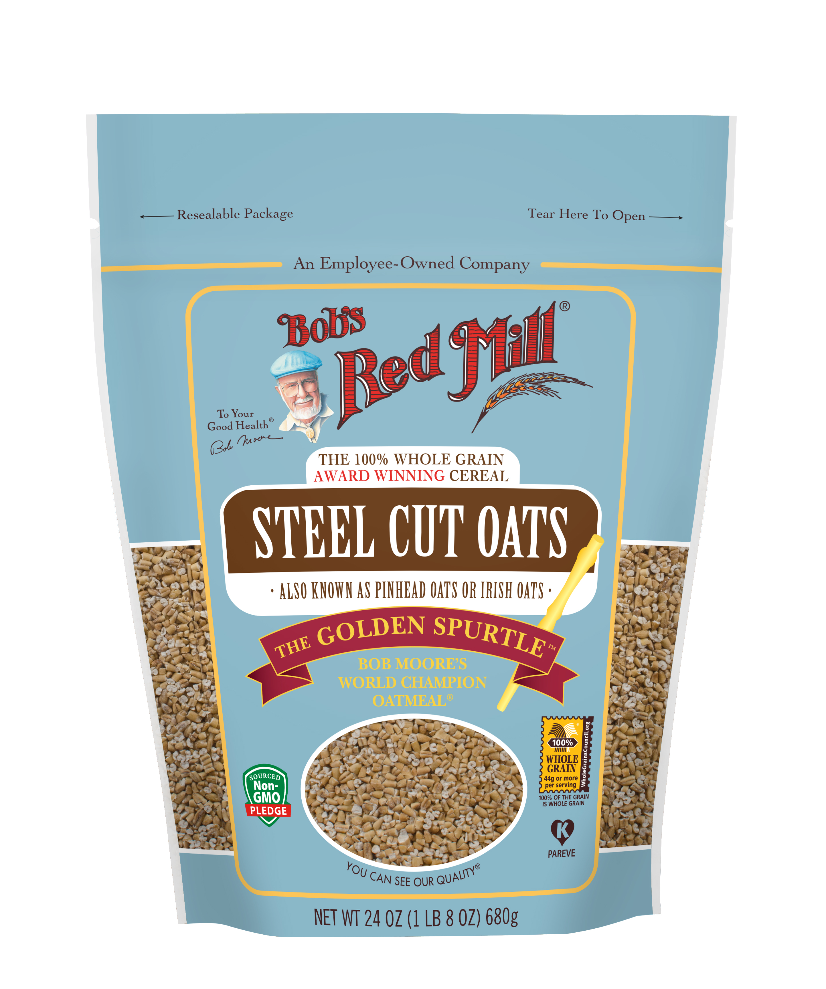 Bob's Red Mill Steel Cut Oats, 24ounce