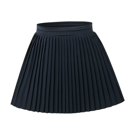 Rhuody Dresses For Girls Elastic Waist Skirt With Built In Shorts Style Pleated Tennis Skirt Retro Wear