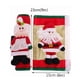 thumbnail image 4 of Guantes de horno de Navidad y fundas para mangos de frigorífico - Fundas festivas para electrodomésticos de franela en decoración de cocina navideña, 4 of 5