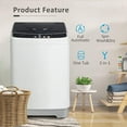 KUPPET FullAutomatic 13lbs Portable Washing Machine/pinner W/Drain