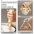thumbnail image 3 of OFFIGAM 2-Pack Lightweight Yellow Anti-Scald Dish Plate Holder Clips for Kitchen Safety and Heat, 3 of 8