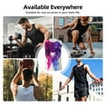 thumbnail image 5 of Kdxio Dual Skulls Colorful Fusion for Men's Muscle T-shirt,Sleeveless for Workout Running Athletic Gym Lounge Casual, 5 of 5