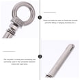 thumbnail image 5 of Mobutofu 5Pcs Lifting Bolt with Ring 10X2.6cm for Fixing and Connecting in Construction, 5 of 5