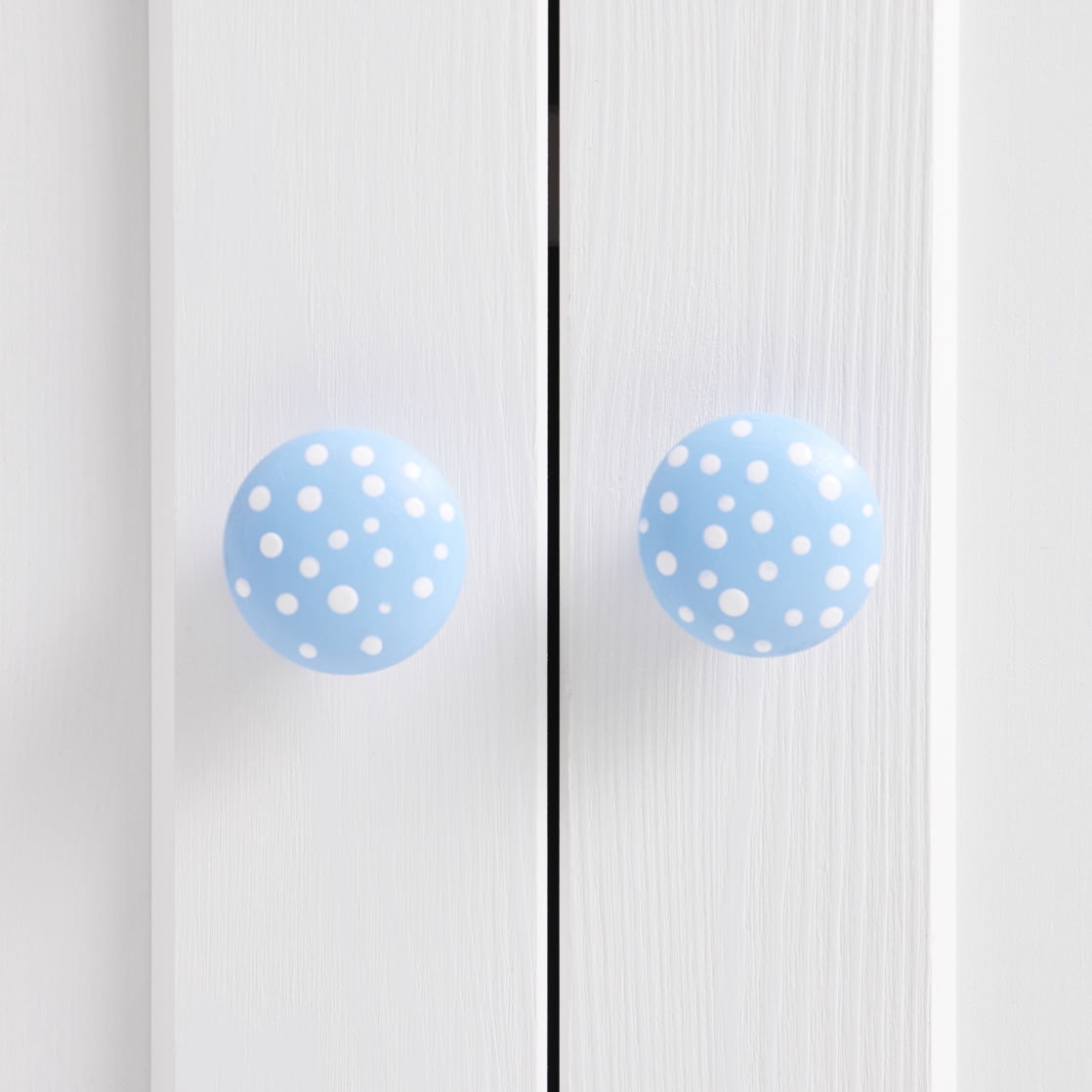 Mainstays Wood Knobs for Cabinet Replacements, DIY, Home, Hanging Backer, Unfinished – 2 Pack