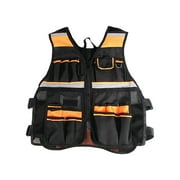 Safety Tool Vest Reflective Adults Utility Vest for Outdoor Work Electrician