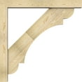 thumbnail image 3 of Ekena Millwork 6"W x 44"D x 44"H Olympic Block Rough Sawn Bracket w/ Offset Brace, Douglas Fir, 3 of 25