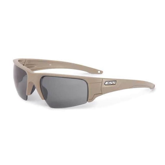 Crowbar, Safety Glasses, Anti-Scratch, Clear Lens, Tan Frame, Half-Frame EE9019-05