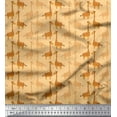 thumbnail image 1 of Soimoi Rayon Fabric Giraffe Kids Printed Fabric 1 Yard 56 Inch Wide, 1 of 3
