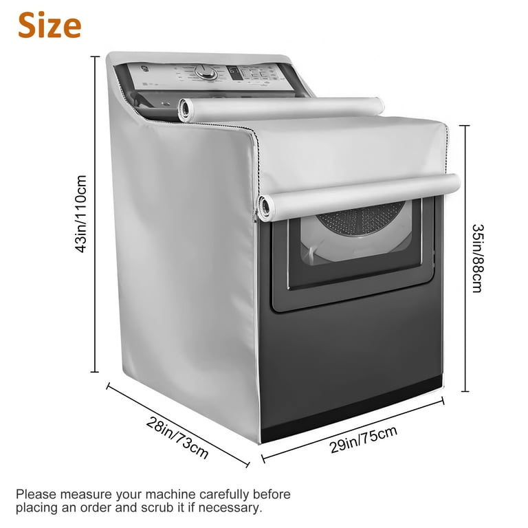 Washing Machine Cover Washer Cover Dryer Cover Waterproof