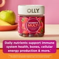 thumbnail image 4 of (3 pack) OLLY Women's Multivitamin Gummy Supplement, Vitamins A, D, C, E, Biotin, Folic Acid, 90 Count, 4 of 14