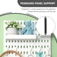 thumbnail image 3 of CATIEBYE Pegboard Fixing Bracket Pegboard Accessories Plastic Wall Mounting Office 1 Set, 3 of 8