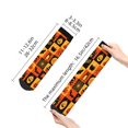 thumbnail image 4 of Pofeuu Halloween Banner Symbols Print 30cm Socks, Adult Running Hiking Socks for Youth and Adult, 4 of 7