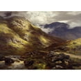 thumbnail image 3 of Peter Graham 24x18 Black Modern Framed Museum Art Print Titled - Wandering Shadows, 3 of 5