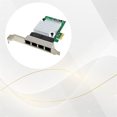 thumbnail image 3 of Gigabit Network Card NIC Ethernet LAN Card PCIe X1 Network Adapter 1000Mbps High-Speed for Win7/8/10, 3 of 6
