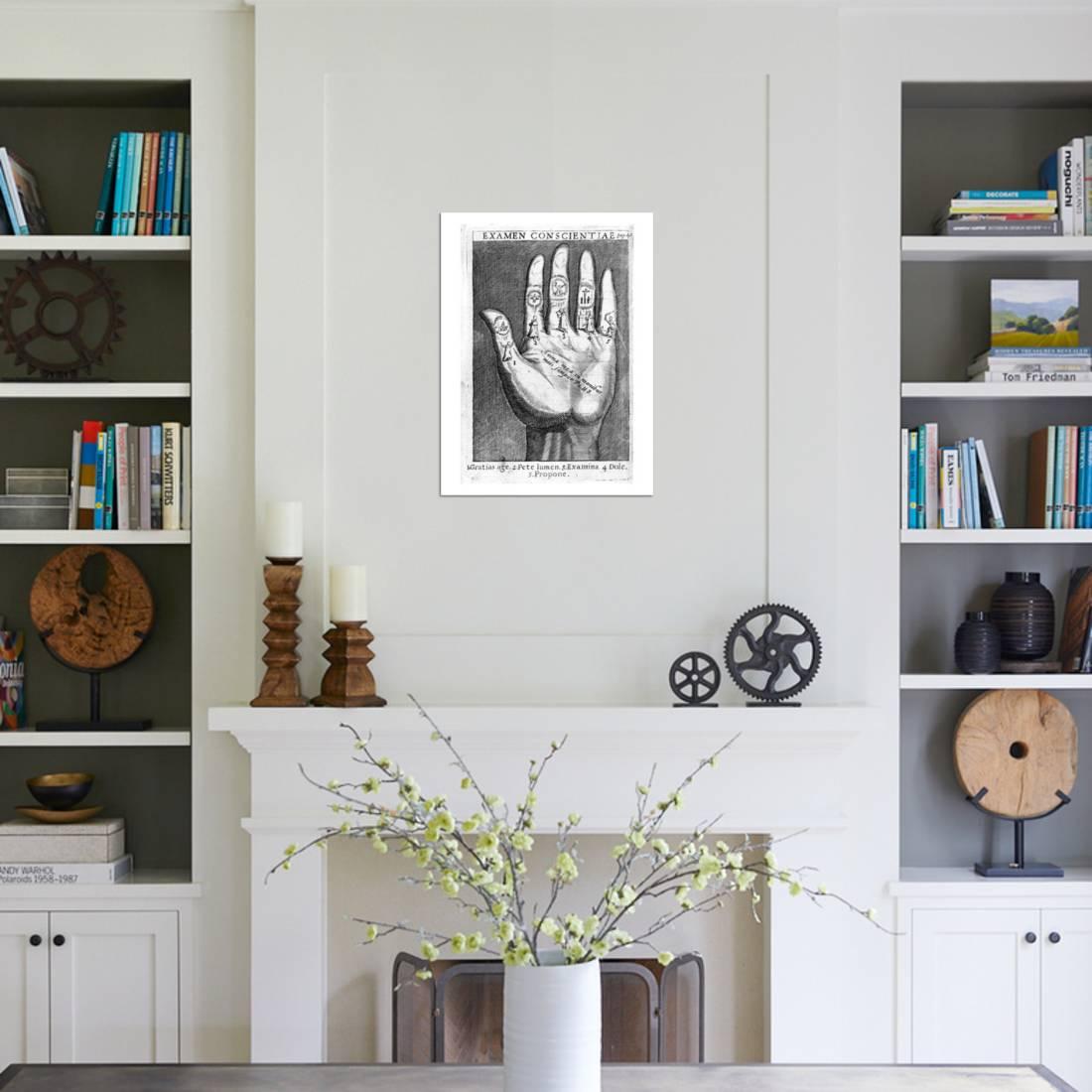 Examen Conscientiae, Illustration from u0027Exercitia Spiritualiau0027 by