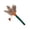 Dark Green, variant on Interactive Cats Feather Toy for Daily Boredom Relief, Cute Spotted Plume Teaser Wand with Hanging Bell for Indoor Kittens, Catnip Silvervine Teaser Stick