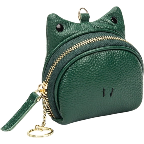 Vjnyvs Cute Frog Coin Purse Small Leather Coin Purse Card Key Lipstick Storage Bag Holder Wallet Pouch For Women And Men
