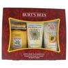 Burts Bees Face Essentials Set by Burts Bees for Women - 4 Pc Set 6oz Soap Bark and Chamomile Deep Cl