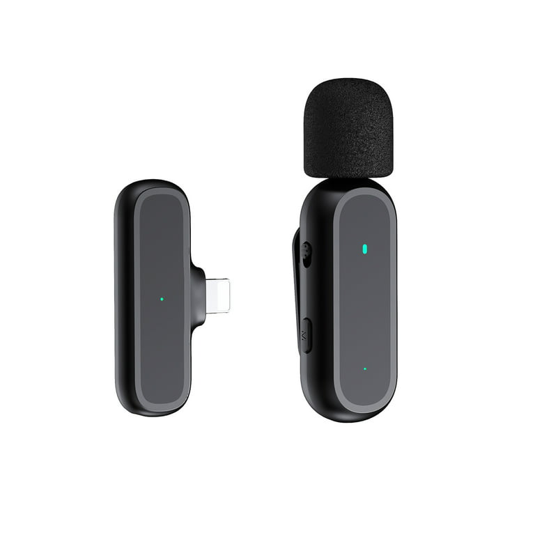 Single Wireless Lavalier Microphone Portable Audio Video Recording
