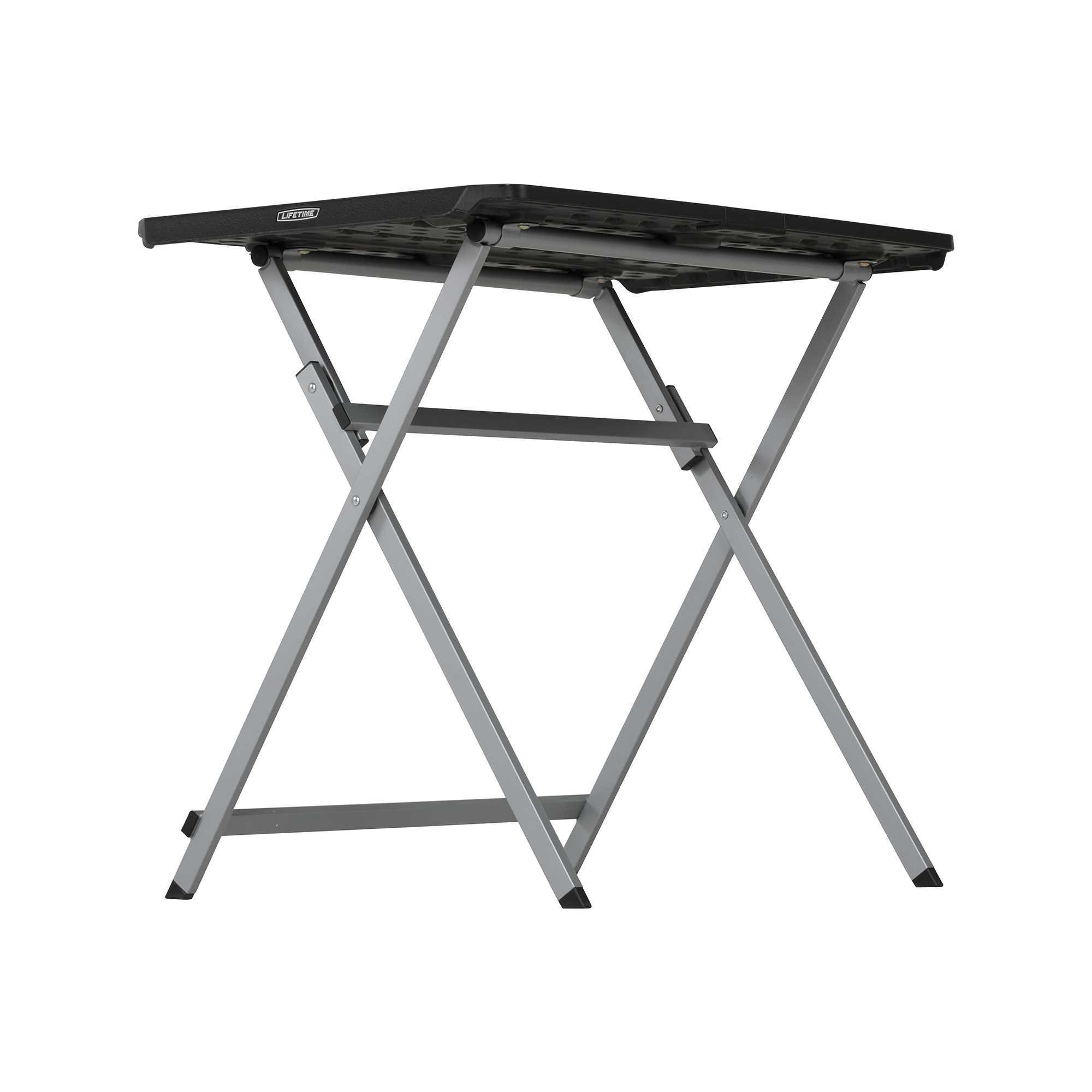 Lifetime 30-Inch Rectangle Folding Table, Black photo 8