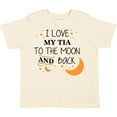thumbnail image 3 of Inktastic I Love My Tia to the Moon and Back Boys or Girls Toddler T-Shirt, 3 of 5