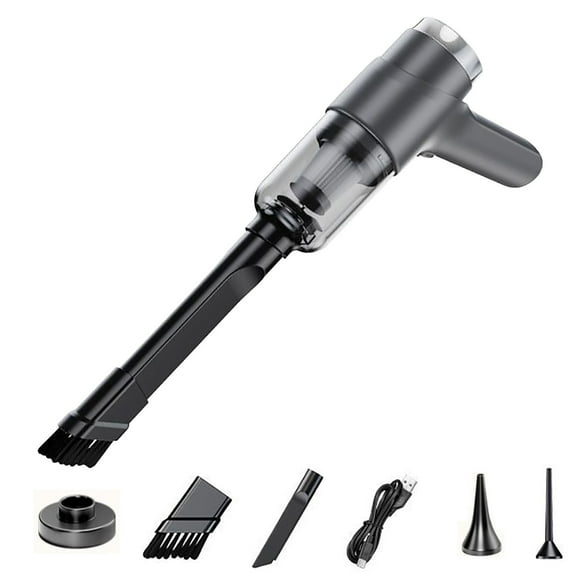 Handheld Vacuum Vacuuming ,Rechargeable Strong Suction Car Vacuum Rechargeab,Two In One Portable High-power For Household And Automotive Use