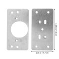 thumbnail image 2 of MasteelfCA 1 Set Premium Hinge Fixing Plate Hinge Repair Plate Stainless Hinge Plate, 2 of 7