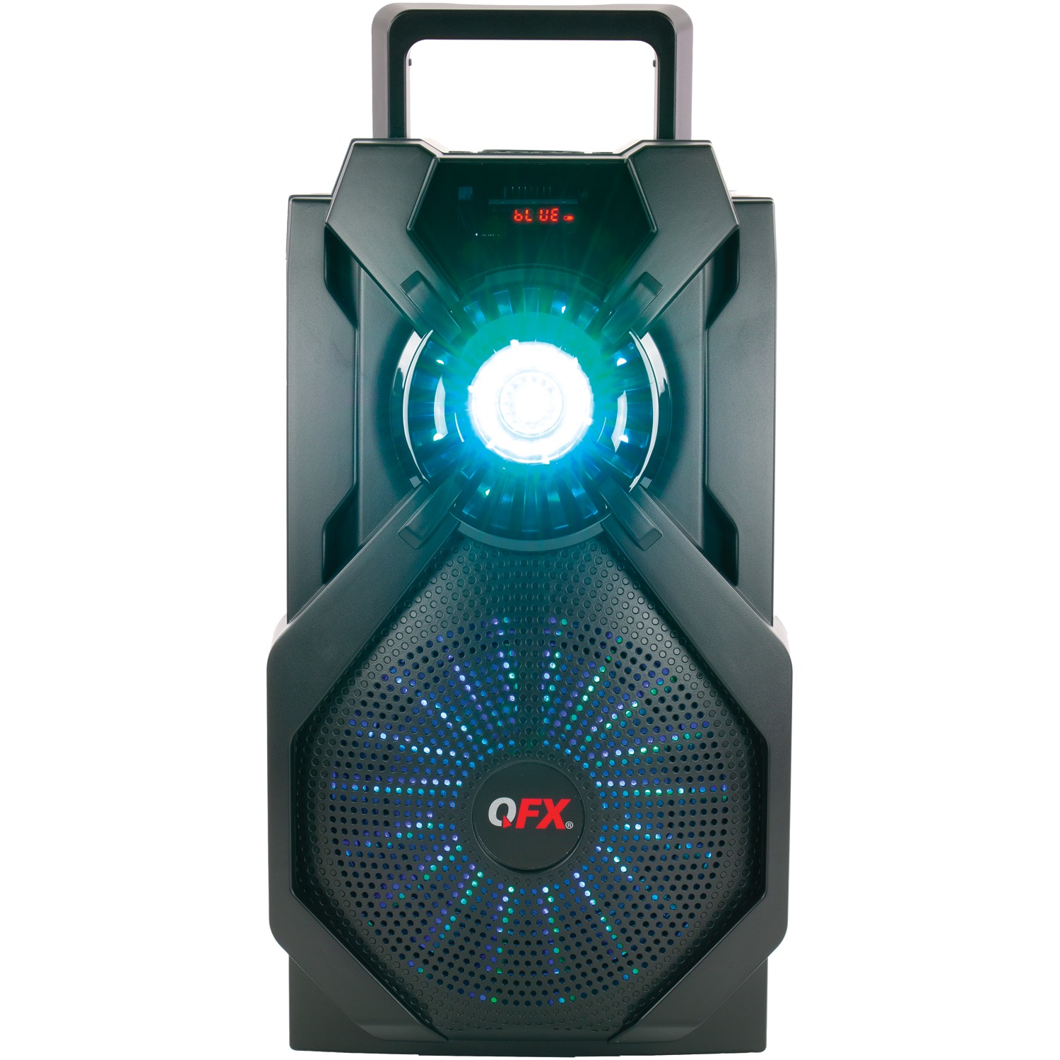 QFX PBX-6 6-Inch Portable Rechargeable Bluetooth Party Speaker with App Control - image 2 of 5