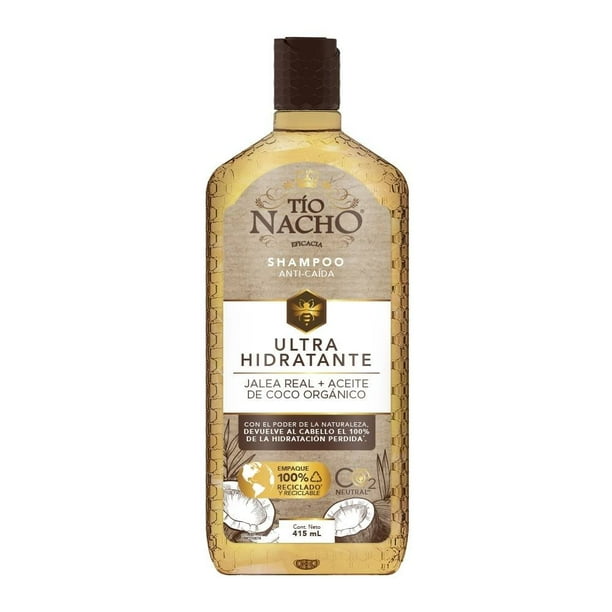 Shampoo Tío Nacho anti-caída ultra hidratante 415 ml Walmart en